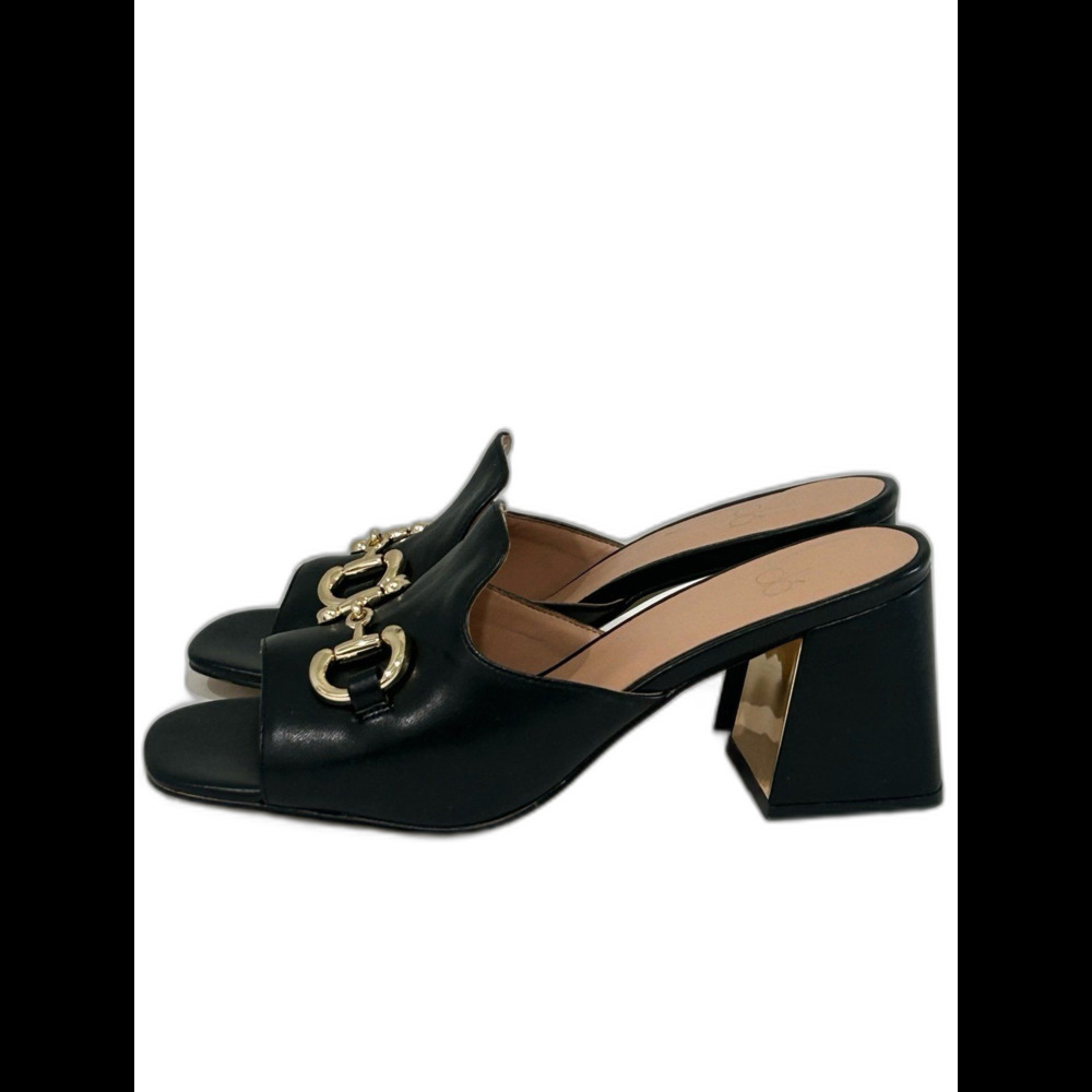 Ola Mules Sandals Women's Size 9 Color Black Anna Slip-ons Comfort Heels LNWOT - Picture 6 of 12